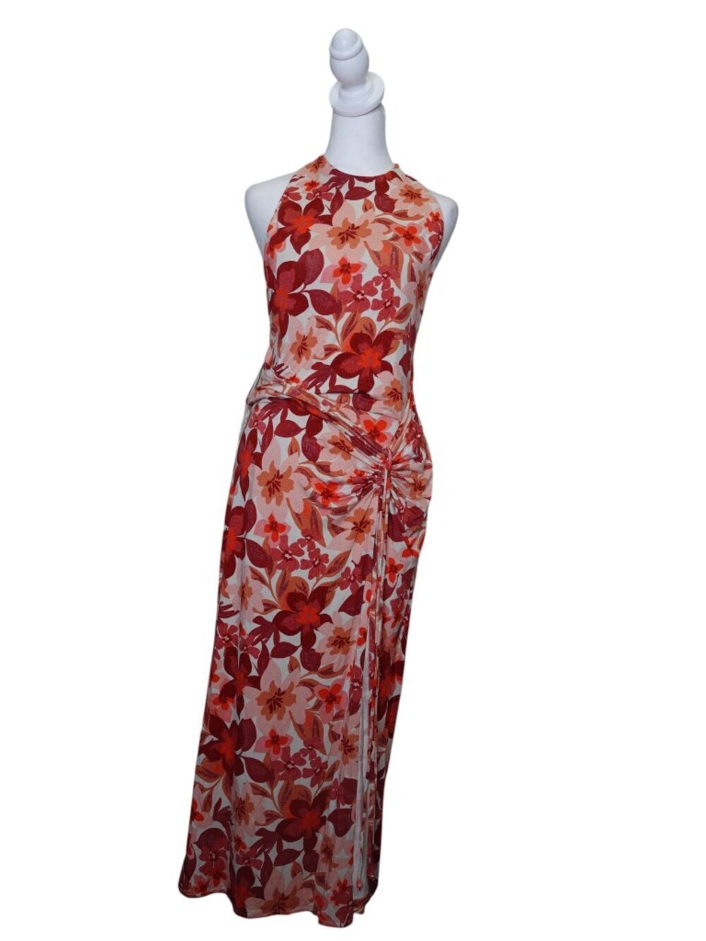 Free People Mimi Printed Dress Light Combo pink Floral Cocktail Woemn's Dress M